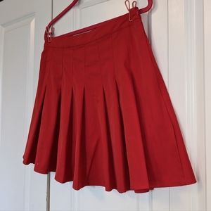 SHEIN Pleated Tennis Skirt